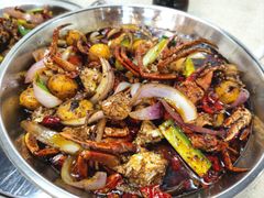 招牌香辣蟹-休记光头香辣蟹干锅店(衣冠庙店)