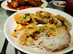 蒜蓉蒸扇贝-南蚝小贝海鲜特色餐厅(南澳岛店)