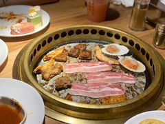 -韩京炭火烤肉自助料理(柯桥万达店)
