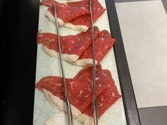 黑猪雪花里脊锅-猪啊牛呀羊啊铜盘烤肉(正大广场店)