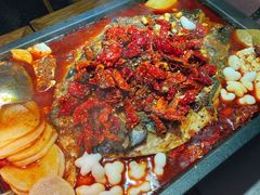-探鱼·鲜青椒爽麻烤鱼(广州花都来又来店)