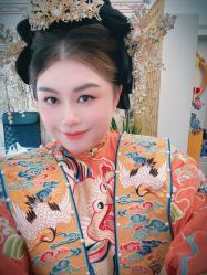 -后宫·古装汉服京剧儿童亲子全家福摄影