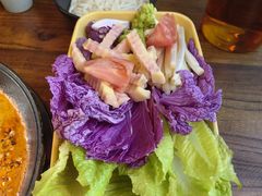 -花菇朵·云山雀 ll 野生菌锅·野果酸汤·精品滇菜(万柳店)