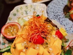 香芒百香果珍珠沙律-鸟山鸣·日料食堂(王府井店)