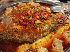 -探鱼·鲜青椒爽麻烤鱼(银泰城店)