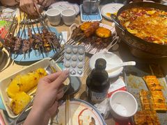 -街角等你.大连海鲜烧烤.经典铁板海鲜串(西安路店)