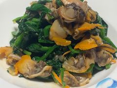 菠菜拌毛嘎拉-聚缘堂·海鲜私房菜(松岭路店)