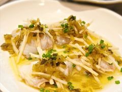 雪菜竹笋丝蒸黄鱼柳-南麓·浙里(外滩店)