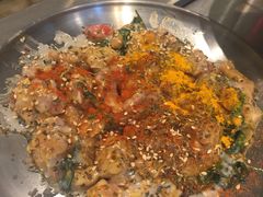 香烤九层塔鸡腿肉-小肚皮饮食店