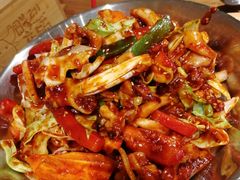 辣炒鱿鱼-亲顾清真韩式烤肉(望京店)