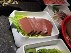 重庆鸭血-锅说大脸毛肚重庆老火锅(佐阾店)