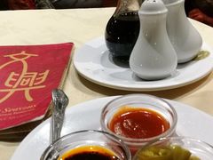 餐具摆设-文兴酒家(Chinatown - Gerrard Street)