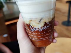 云朵桃桃冷萃-Seesaw Coffee(朝阳大悦城店)