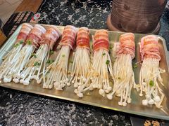 培根金针菇卷-九田家黑牛烤肉料理(珠江摩尔店)