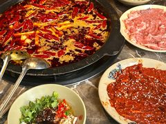 -渝大狮毛肚老火锅(遂宁万达店)