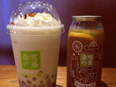 噗呲柠檬气泡茶-奈雪的茶(苏宁广场店)