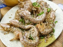 椒盐濑尿虾-贞姨美食·老字号海鲜大排档