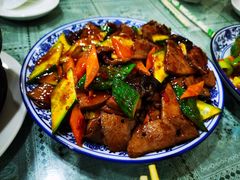 鱼香肝尖-北大地皖峰饭馆