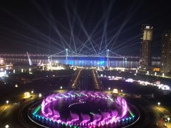 -大连星海广场音乐喷泉