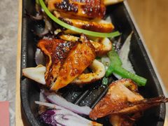 烧烤整条鱿鱼配柠檬酱-美奈小馆·东南亚菜(福田星河COCO Park店)