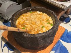 石锅鸡汤豆腐-绿茶餐厅(王府井永宁门店)