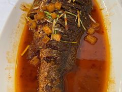 干烧大黄鱼-丰泽园饭店