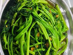 豆瓣酱炒空心菜-真好吃牛杂(白沙店)