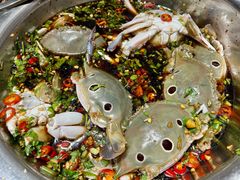 生腌三目蟹-长平老姿娘夜粥(平东一街店)