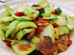 五花肉炒白菜杆-秦园酒楼(水岸星城店)