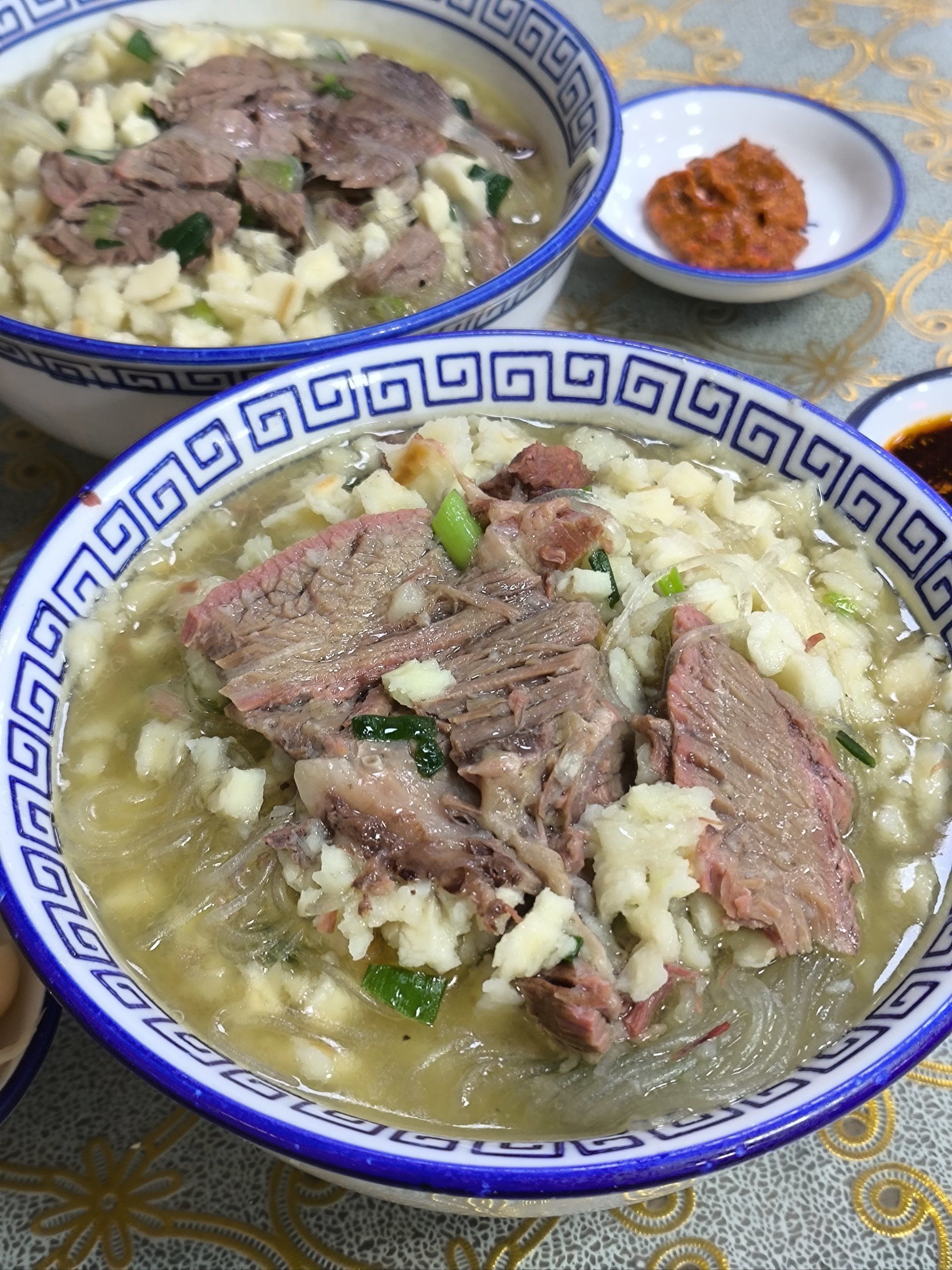 能让我连吃两天的羊肉泡馍!