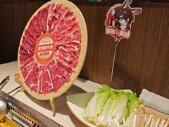 鲜切牛肉三拼-海底捞火锅鲜切牛肉主题店(长寿路店)