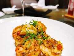 雪菜煎大明虾-莲·中餐厅(成都首座万豪酒店)