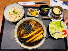 水竹笋滑子菇荞麦面-纹兵卫手打荞麦面日料(虹桥本店)