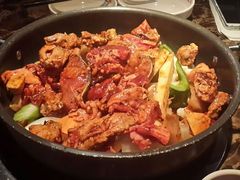 双拼鲶鱼锅-猪啊牛呀羊啊铜盘烤肉(正大广场店)