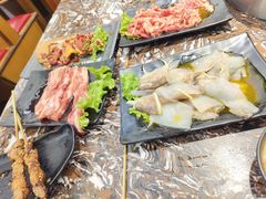 -啊美丽炭火烤肉(滑翔一店)