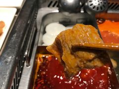 红油锅牛肉-海底捞火锅(勒泰店)