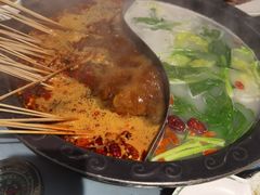 牛油鸳鸯锅底-8号苑自助烤场(西单店)