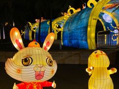 -欢乐海岸椰林沙滩-2025湾区超级灯会