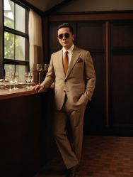 点击看大图 -怒马会 全麻衬西装高级定制