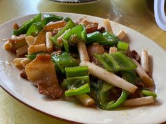 藕尖炒肉-竹庄餐馆·26年店(南昆山景区店)