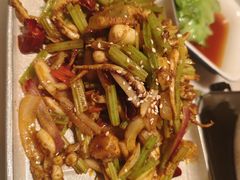 香锅八爪鱼-小菜园新徽菜(合肥天鹅湖万达店)