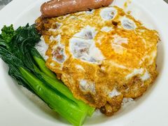 猪扒煎蛋卤肉饭-颓记茶餐厅(夏湾店)
