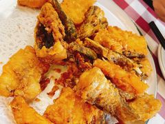 头尾骨腩椒盐-拾分大排档·顺德鱼生·炭火羊肉煲·海鲜烧烤(南海桂城店)