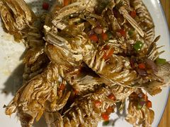 椒盐皮皮虾-吕氏疙瘩汤·私家菜馆(慈云寺店)