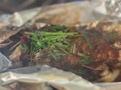 酱烤活鲈鱼-新白鹿餐厅(虹桥南丰城店)