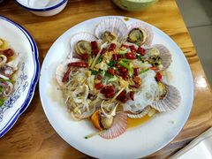 油泼扇贝-来之顺海鲜菜馆·青岛菜(栈桥店)