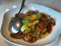 菜梗炒猪肝-菲乐餐厅(三十年经营·湖滨路店)