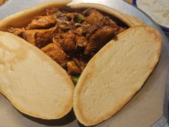 土辣椒炒鸡贴饼-山里俏·地标皖南菜·屯溪臭鳜鱼(北城万达店)