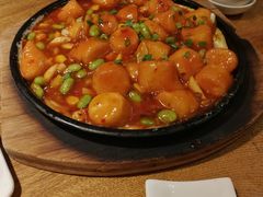 铁板海鲜豆腐-品大三——南京菜(大行宫店)