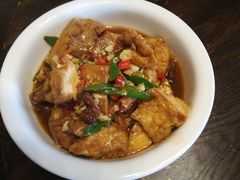 虎皮酿豆腐-醉美东江·三文鱼·烧鸡公